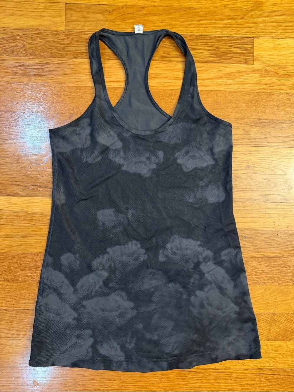 Lululemon Cool Racerback Dream Rose Deep Coal Black - Size 8 Tank Top